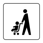 Prams Strollers SVG Icon
